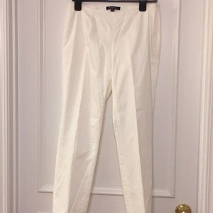 Brooks Brothers Natalie Fit White Pants